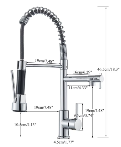 Duo® – schéma technique avec dimensions