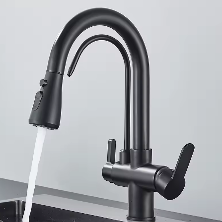 Trio® – en fonctionnement, eau qui coule