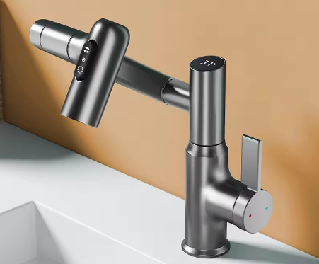 Lumen® Gris – installé sur vasque