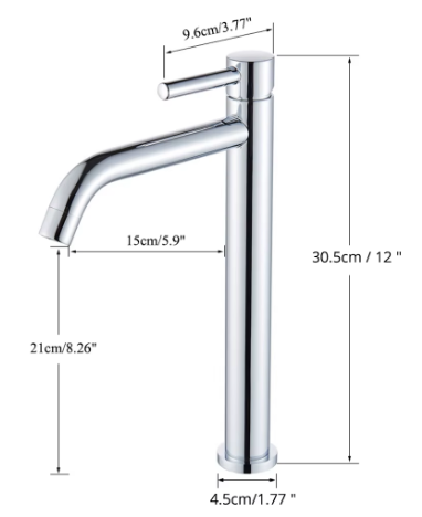 Trait® – schéma technique avec dimensions