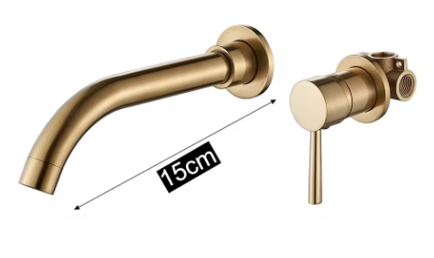 Portée® Or brossé 15 cm