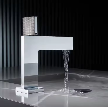 Monolithe® Chrome – vue d'angle